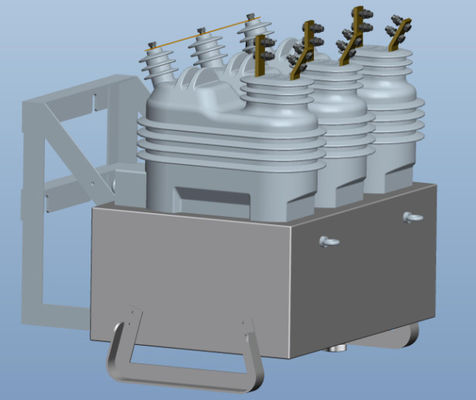 Οι MV υπερυψωμένο 3VT 800A 17.5kV Πολωνός τοποθέτησαν το μετρώντας κιβώτιο